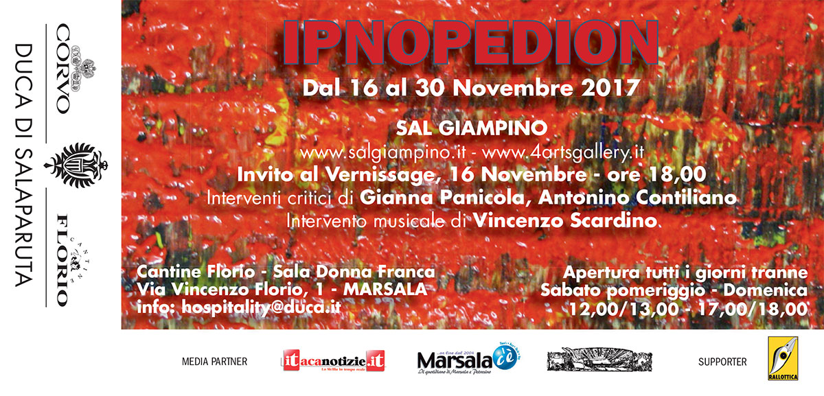 Cartolina "Ipnopedion" di Sal Giampino